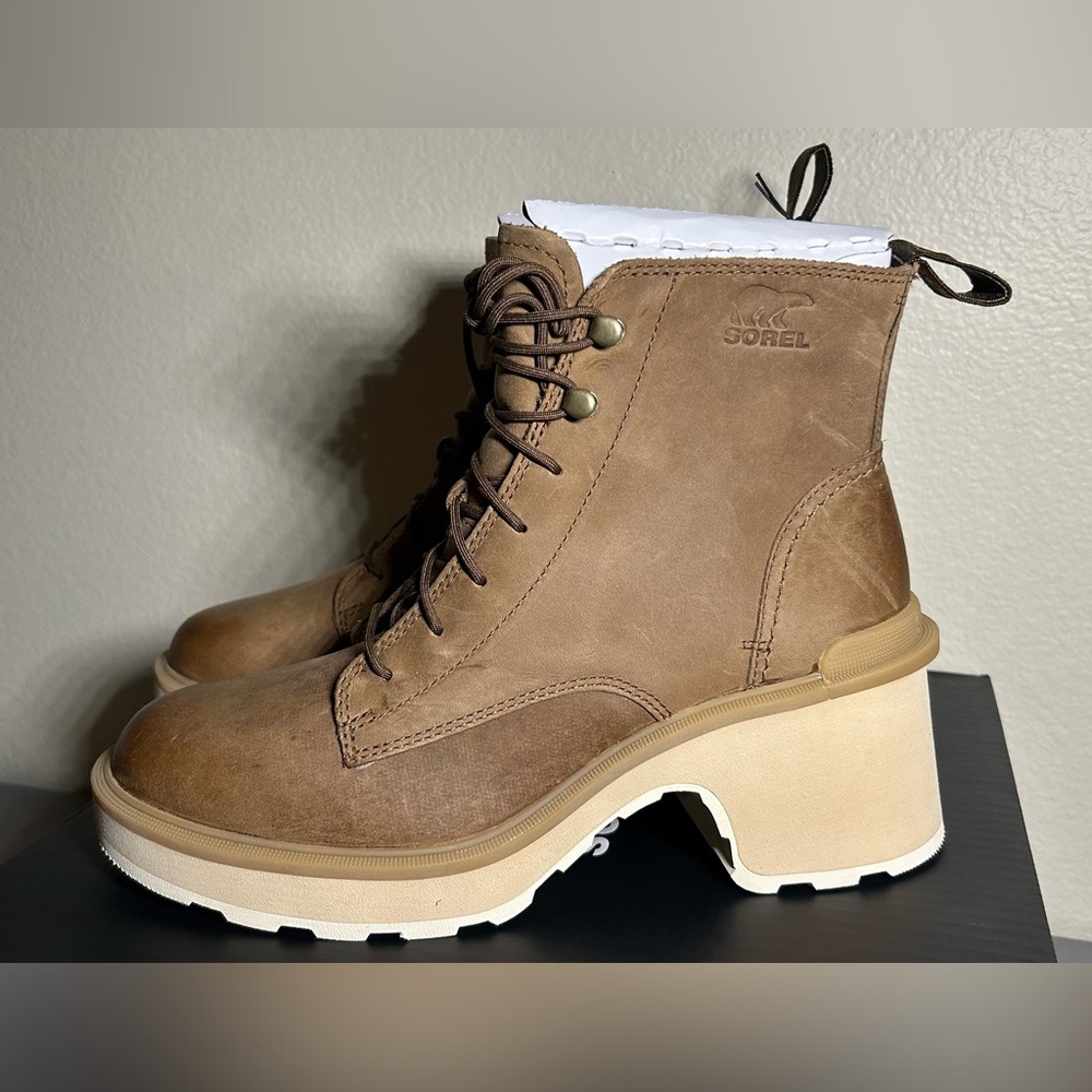 Sorel Women's Hi-Line Heel Lace Boots - Picture 4 of 10